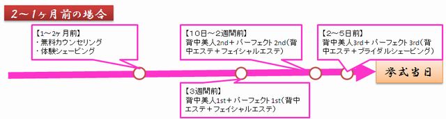 挙式は◯日なので、どうすれば良いでしょうか? まずは、お肌の状態を確認しましょう。