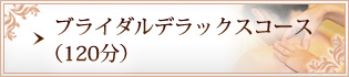 ブライダルデラックスコース(120分)