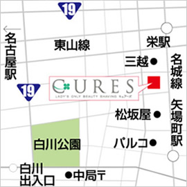 愛知県名古屋市中区栄3-6-1LACHIC(ラシック)B1F
