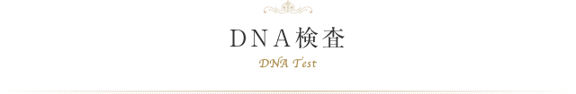 DNA検査 DNA Test